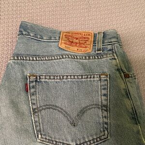 Levi's Classic Blue Jeans with Signature Patch